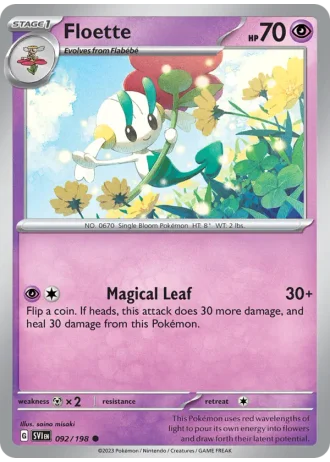 Floette #092/198 — Scarlet & Violet