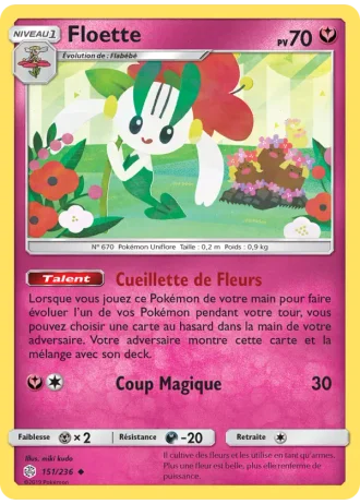 Floette #151/236 — Éclipse Cosmique