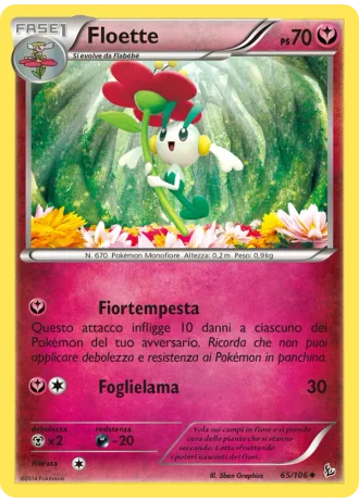 Floette #65/106 — Fuoco Infernale