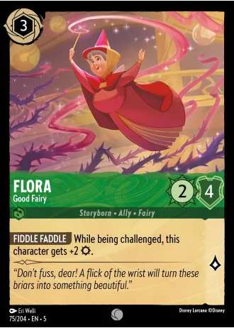 Flora - Good Fairy #75/204 — Shimmering Skies