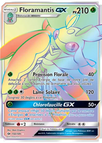 Floramantis GX #150 — Soleil et Lune