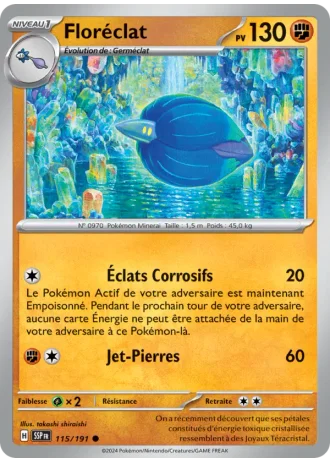 Floréclat #115/191 — Étincelles Déferlantes