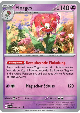 Florges #088 — Maskerade im Zwielicht