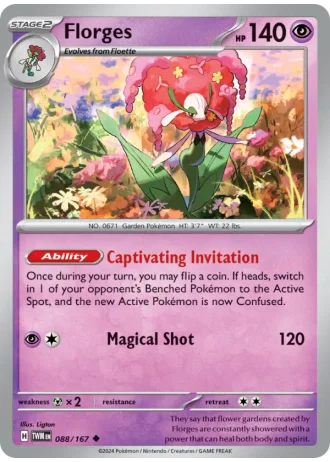 Florges #088/167 — Twilight Masquerade
