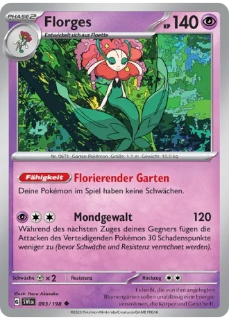 Florges #093 — Karmesin & Purpur