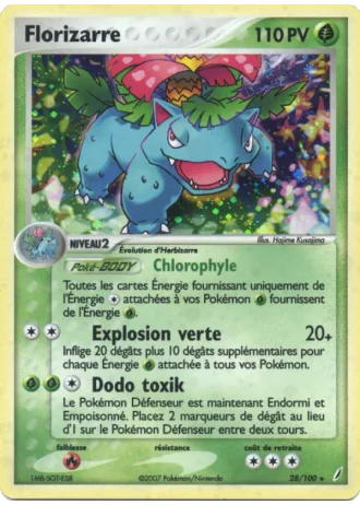 Florizarre #28/100 — EX Gardiens de Cristal