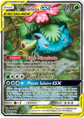 Florizarre et Vipélierre GX SM229 — Soleil & Lune Promos