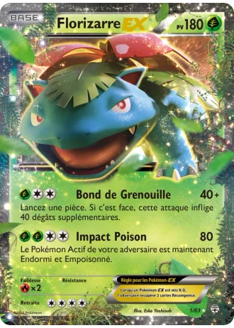 Florizarre EX #1/83 — Générations