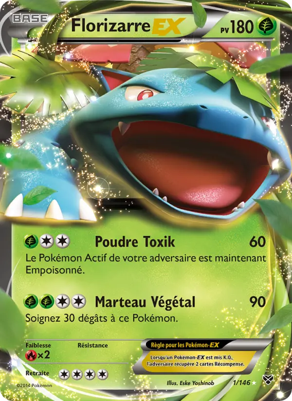 Florizarre EX #1 — XY