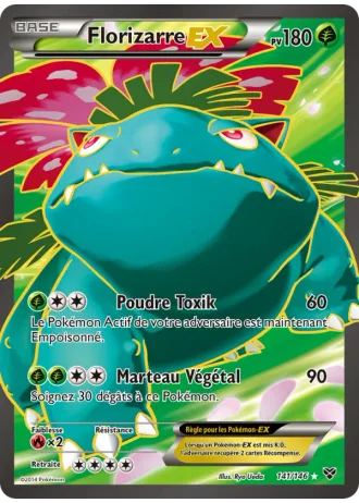 Florizarre EX #141/146 — XY