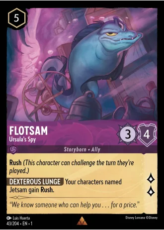 Flotsam - Ursula's Spy #43/204 — The First Chapter