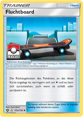 Fluchtboard #122a — Gelbes-A-Alternativkarten