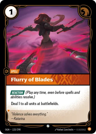 Flurry of Blades #133/298 — Origins