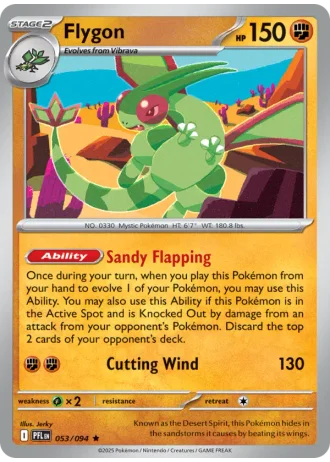 Flygon #053/94 — Phantasmal Flames
