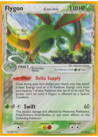 Flygon #7/110 — Holon Phantoms