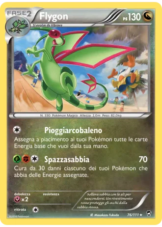 Flygon #76/111 — Colpi Furiosi