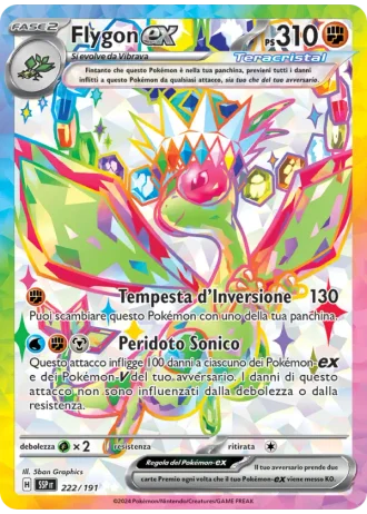 Flygon ex #222/191 — Scintille Folgoranti