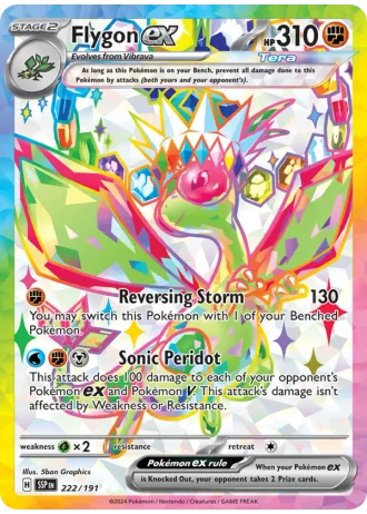 Flygon ex #222/191 — Surging Sparks