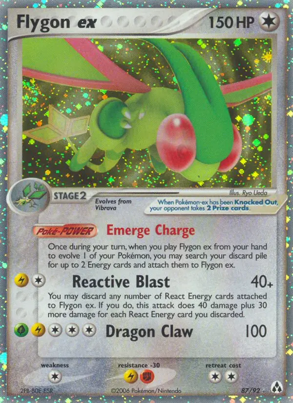 Flygon ex #87 — Legend Maker