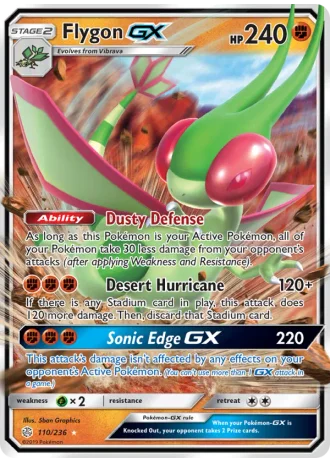 Flygon GX #110/236 — Cosmic Eclipse