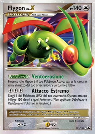 Flygon LIV.X #105/111 — L'Ascesa dei Rivali