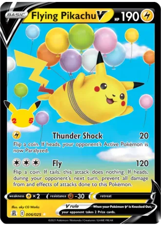 Flying Pikachu V #6/72 — World Championships 2022