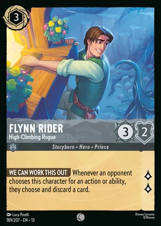 Flynn Rider - High-Climbing Rogue #189/261 — Attack of the Vine!
