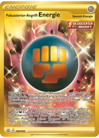 Fokussierter-Angriff-Energie #183/163 — Kampfstile