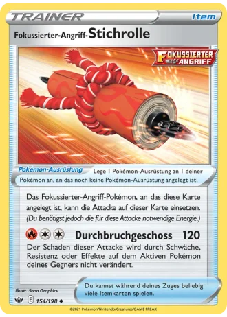 Fokussierter-Angriff-Stichrolle #154/198 — Schaurige Herrschaft
