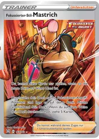 Fokussierter-Stil-Mastrich #163/163 — Kampfstile