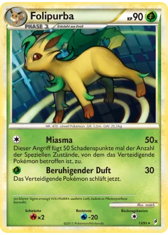 Folipurba #13/95 — Ruf der Legenden