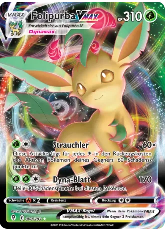 Folipurba VMAX #8/203 — Drachenwandel