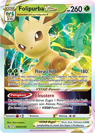 Folipurba VSTAR SWSH195 — Schwert & Schild Promos