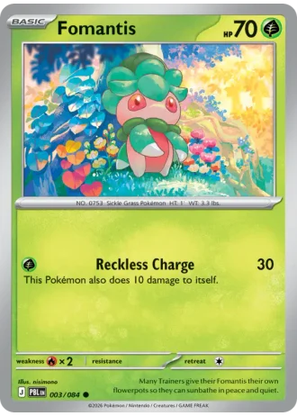 Fomantis #003 — Pitch Black