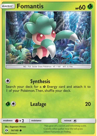 Fomantis #14 — Sun & Moon