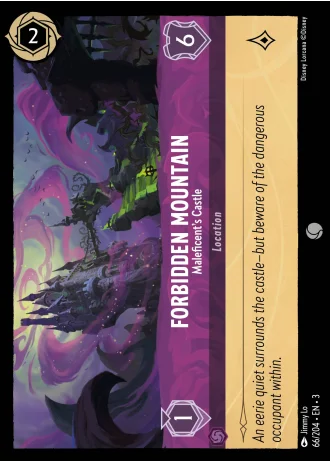 Forbidden Mountain - Maleficent's Castle #66/204 — Into the Inklands