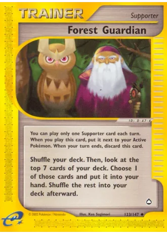 Forest Guardian #123/147 — Aquapolis