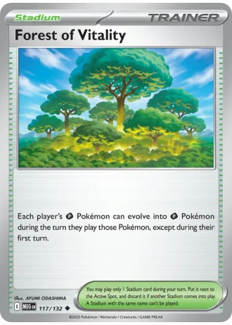 Forest of Vitality #117/132 — Mega Evolution