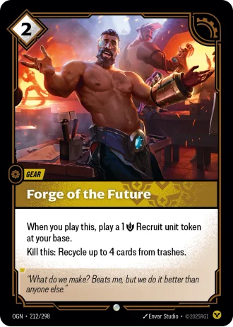 Forge of the Future #212/298 — Origins