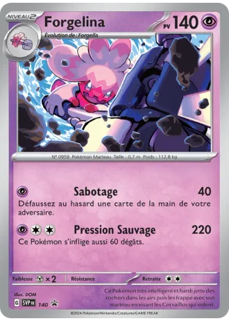 Forgelina #140 — Écarlate & Violet Promos