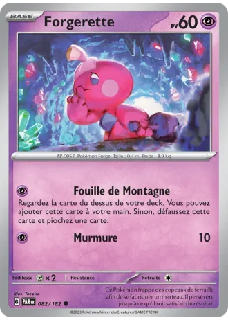 Forgerette #082/182 — Faille Paradoxe