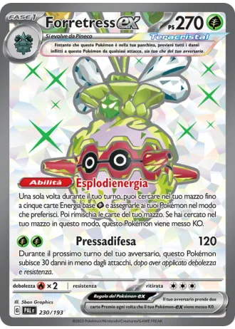 Forretress ex #230/193 — Evoluzioni a Paldea