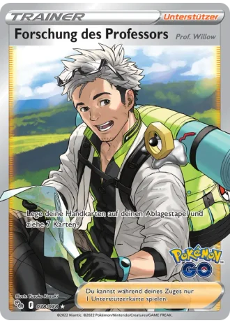 Forschung des Professors #078/78 — Pokémon GO