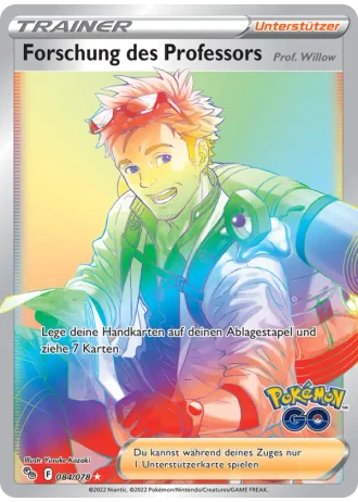 Forschung des Professors #084/78 — Pokémon GO