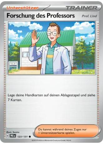Forschung des Professors #123/131 — Prismatische Entwicklungen