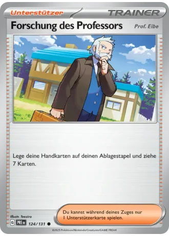 Forschung des Professors #124/131 — Prismatische Entwicklungen