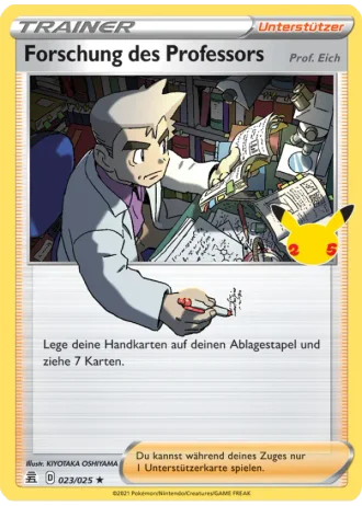 Forschung des Professors (Prof. Eich) #23/25 — Celebrations