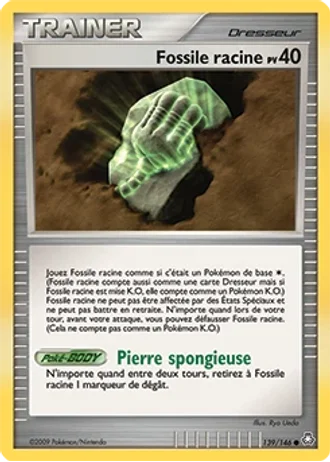 Fossile racine #139/146 — Éveil des Légendes