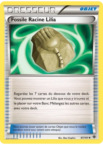 Fossile Racine Lilia #87/101 — Explosion Plasma