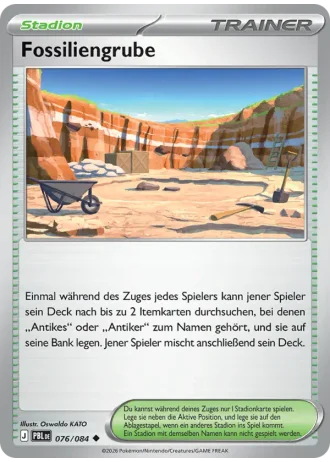 Fossiliengrube #076/84 — Dunkelnacht